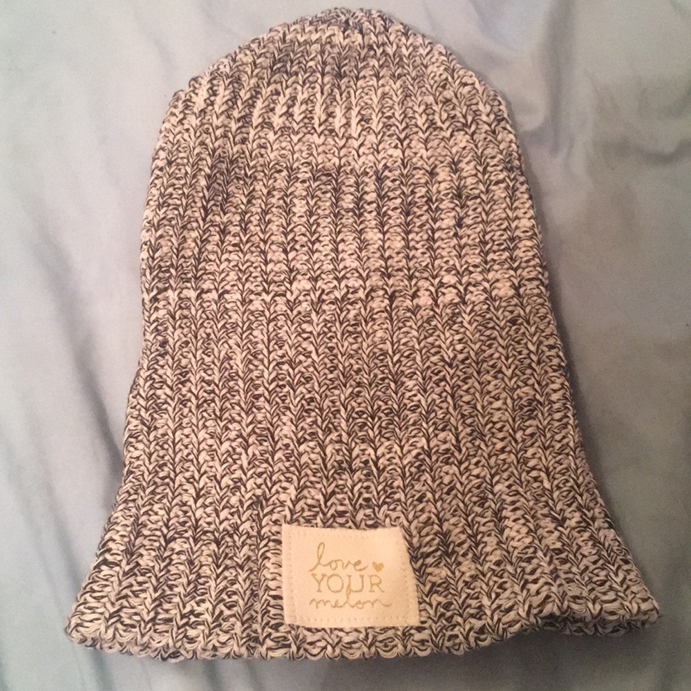 Gray Love Your Melon beanie